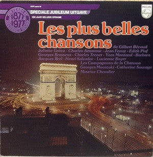 Various : Les Plus Belles Chansons (Speciale Jubileum Uitgave) (LP, Comp)
