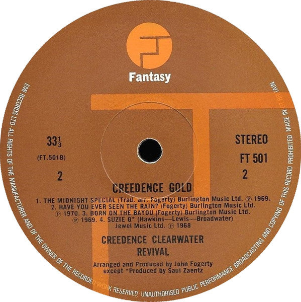 Creedence Clearwater Revival - Creedence Gold (LP Tweedehands) - Discords.nl