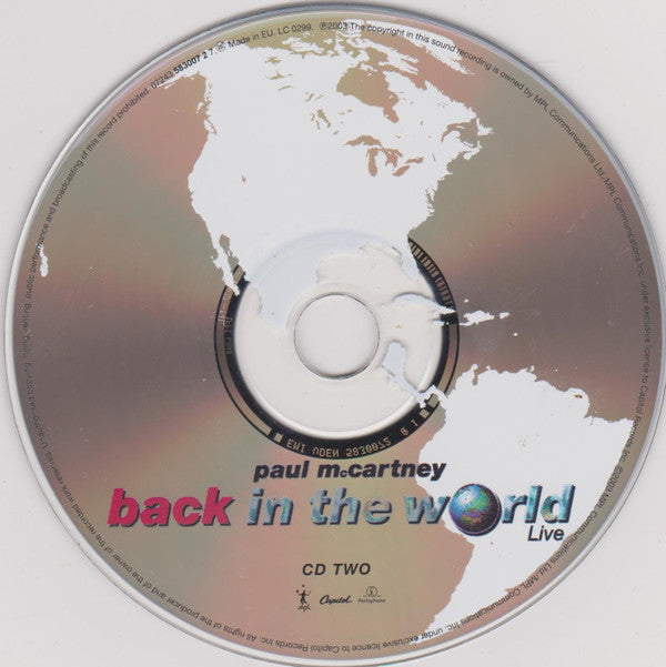 Paul McCartney - Back In The World (CD Tweedehands) - Discords.nl