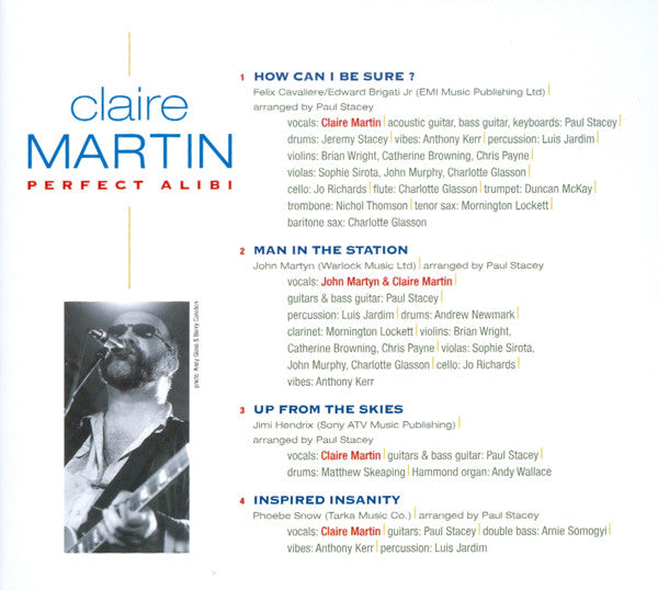 Claire Martin - Perfect Alibi (CD Tweedehands) - Discords.nl