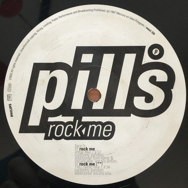 Pills - Rock Me (12" Tweedehands) - Discords.nl