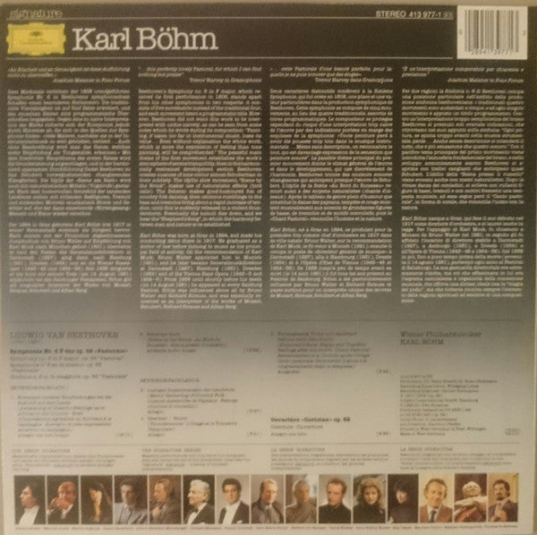 Karl Böhm, Ludwig Van Beethoven, Wiener Philharmoniker : Symphonie No. 6 ≫Pastorale≪ (LP, RE)