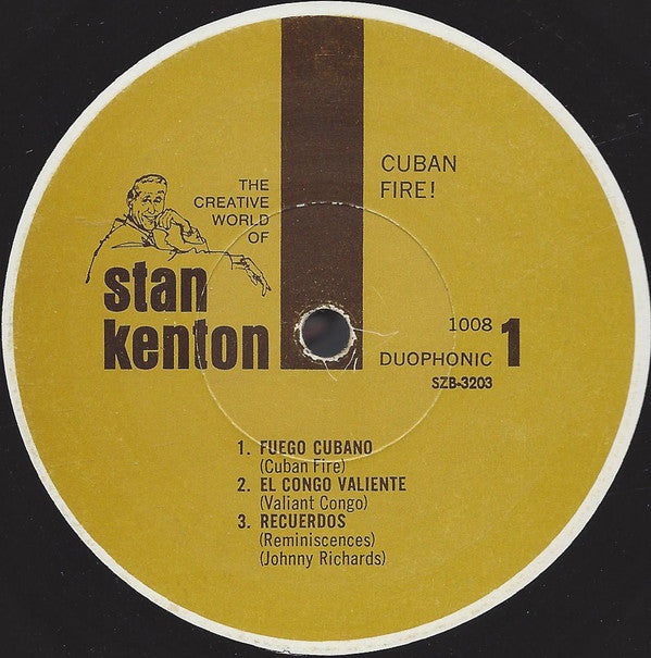 Stan Kenton : Cuban Fire (LP, Album, RE, Duo)