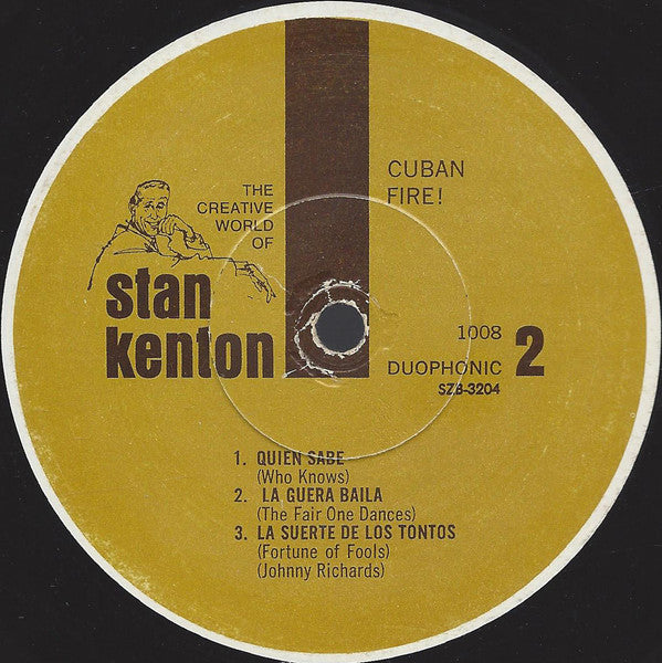 Stan Kenton : Cuban Fire (LP, Album, RE, Duo)