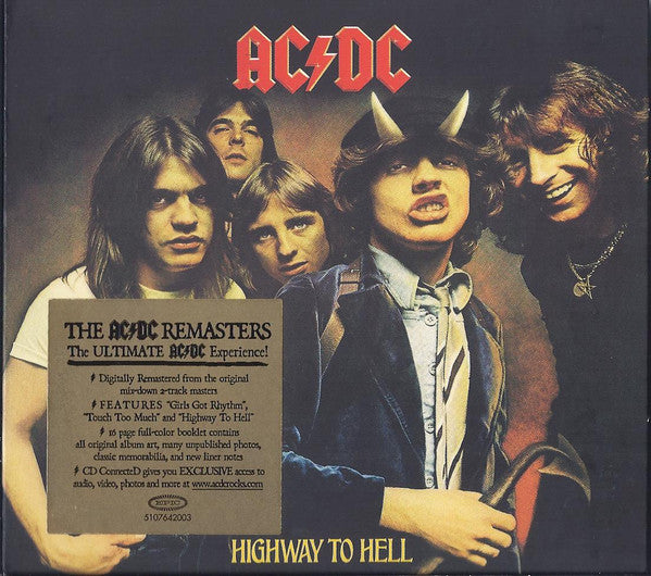 AC/DC : Highway To Hell (CD, Album, Enh, M/Print, RE, RM, Dig)