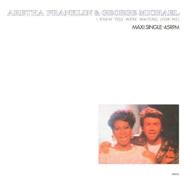 Aretha Franklin & George Michael : I Knew You Were Waiting (For Me) (12", Maxi)