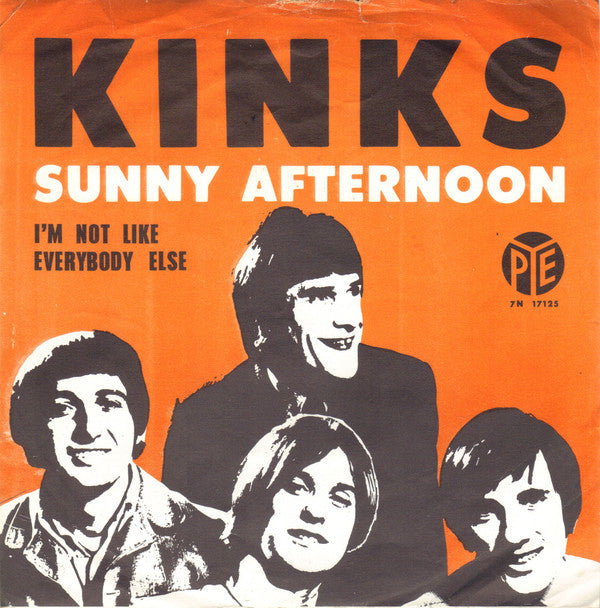 The Kinks : Sunny Afternoon  (7", Single)