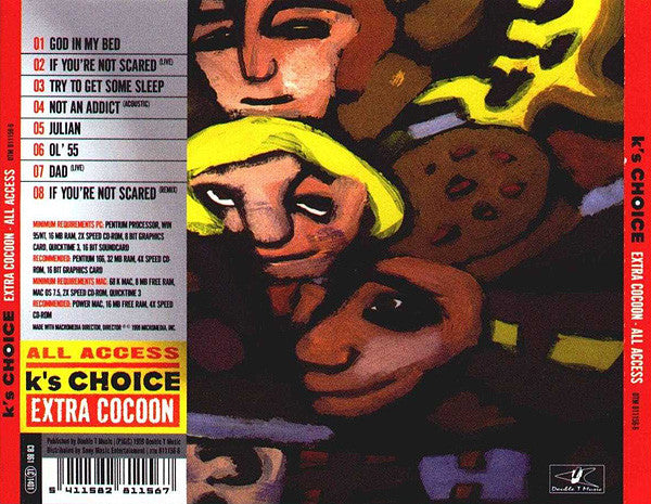 K's Choice : Extra Cocoon - All Access (CD, Comp, Enh)