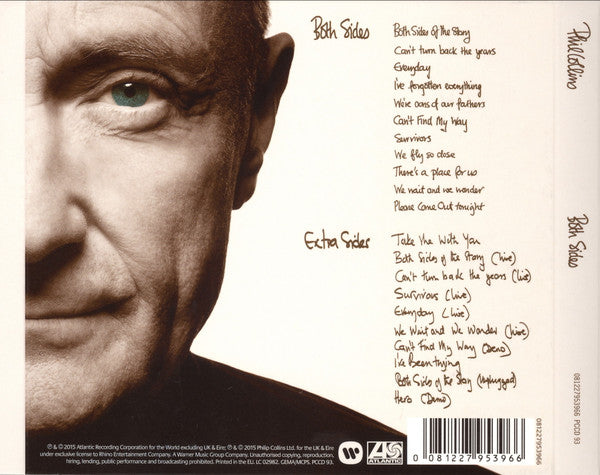 Phil Collins : Both Sides (CD, Album, RE + CD + Dlx, RM)