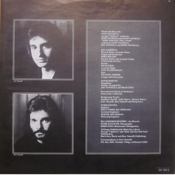 Gino Vannelli : Nightwalker (LP, Album)