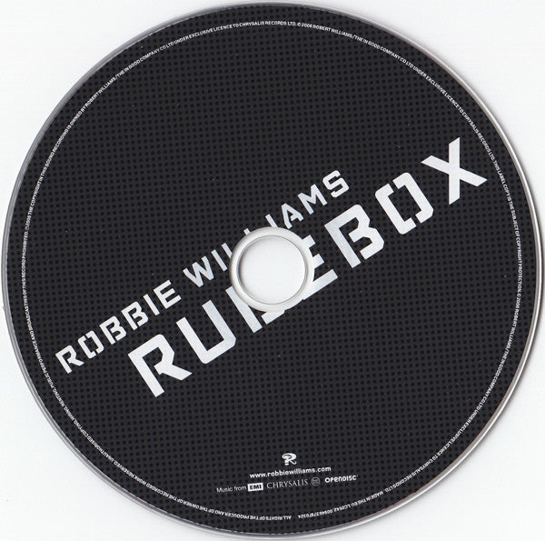 Robbie Williams : Rudebox (CD, Album, Enh + DVD-V, PAL + S/Edition)
