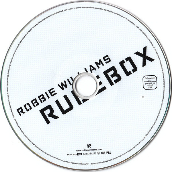 Robbie Williams : Rudebox (CD, Album, Enh + DVD-V, PAL + S/Edition)