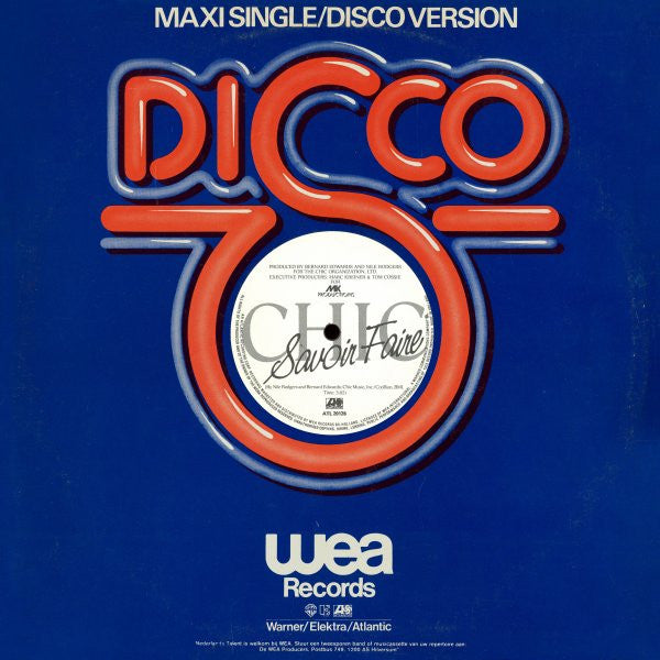 Chic : Le Freak (Disco Version) (12", Maxi)