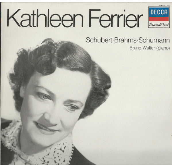 Kathleen Ferrier, Bruno Walter, Schubert*, Schumann*, Brahms* : Kathleen Ferrier (LP, Album, Mono)