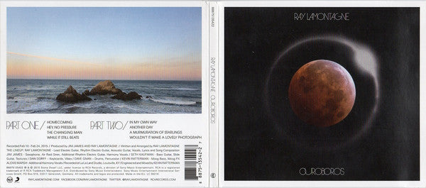 Ray Lamontagne : Ouroboros (CD, Album, Gat)