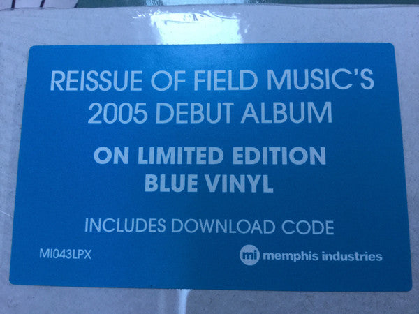 Field Music : Field Music (LP, Album, RE, Blu)