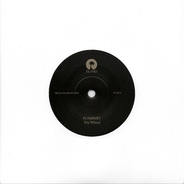 PJ Harvey : The Wheel (7", S/Sided, Single, Etch, Ltd, MP, Wit)