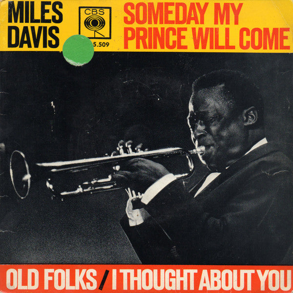 Miles Davis : Someday My Prince Will Come (7", Single)