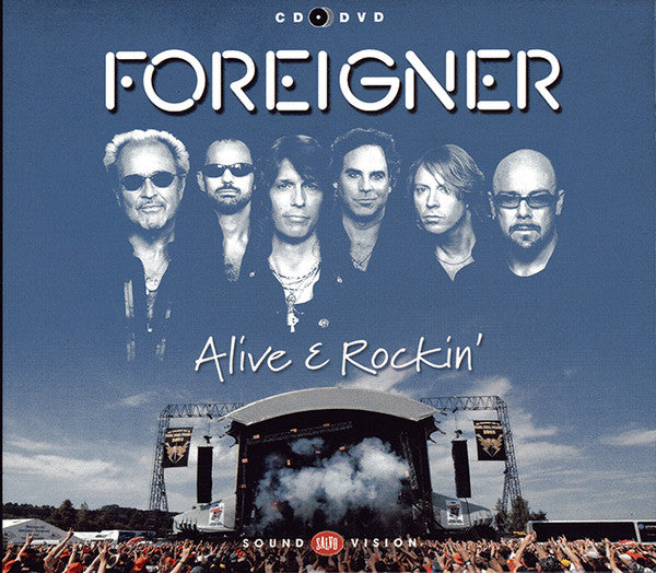 Foreigner : Alive & Rockin' (CD, Album + DVD-V, Multichannel, Reg + RE, Dig)