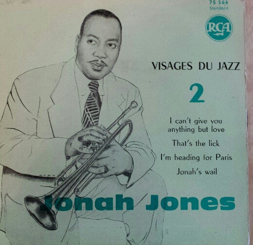 Jonah Jones : Visages Du Jazz N° 2 (7", EP, Mono)