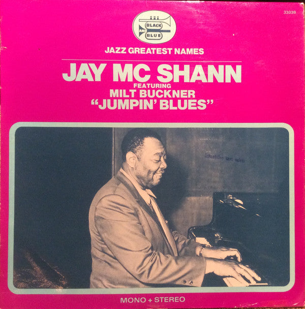 Jay McShann Featuring Milt Buckner : "Jumpin' Blues" (LP, Album)