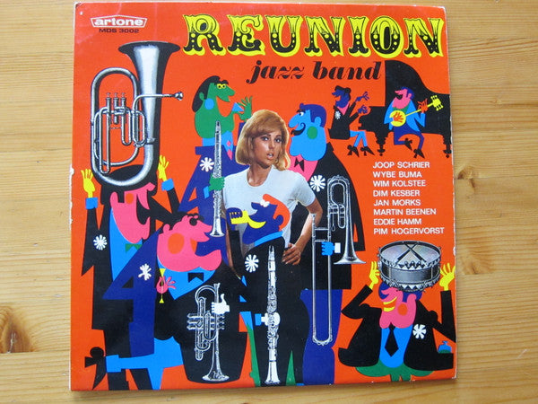 The Reunion Jazz Band : Reunion (LP, Album, Mono)