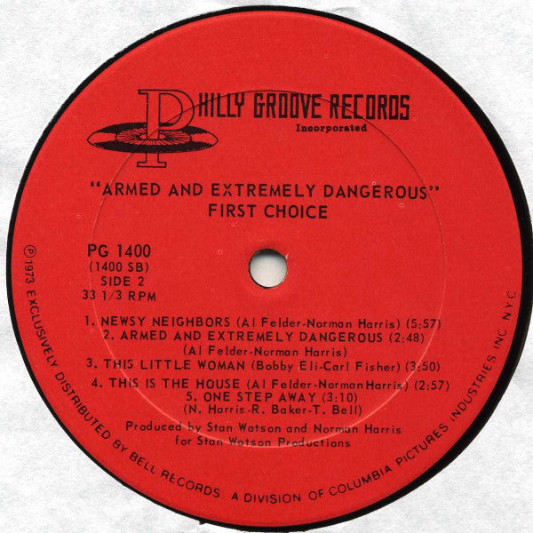 First Choice : Armed And Extremely Dangerous (LP, Album)