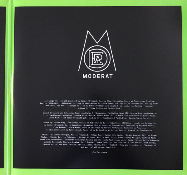 Moderat : III (2xLP, Album, Gat)