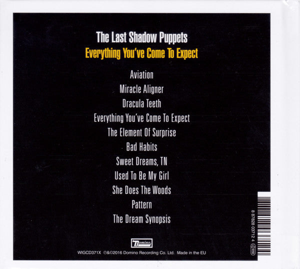 The Last Shadow Puppets : Everything You've Come To Expect (CD, Album, Dlx, Ltd, Cas)