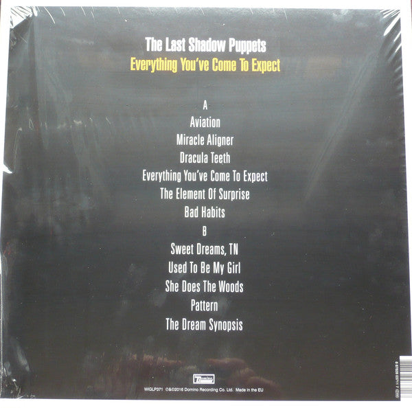 The Last Shadow Puppets : Everything You've Come To Expect (LP, Album, 180)