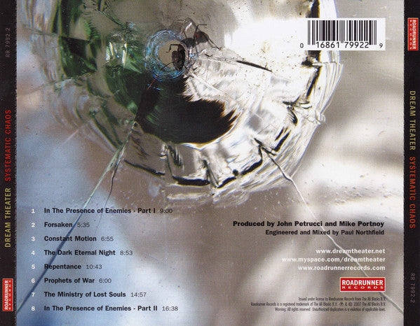 Dream Theater : Systematic Chaos (CD, Album)