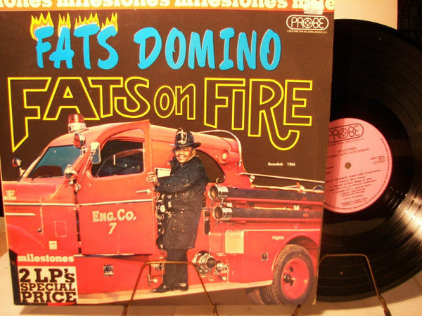 Fats Domino : Fats On fire / Getaway With Fats Domino (2xLP, Comp)