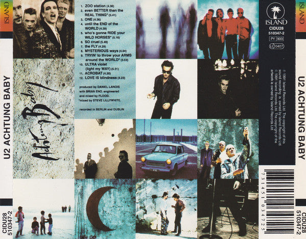 U2 : Achtung Baby (CD, Album)