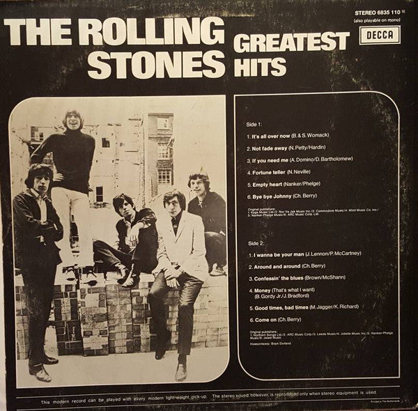 The Rolling Stones : Greatest Hits (LP, Comp)