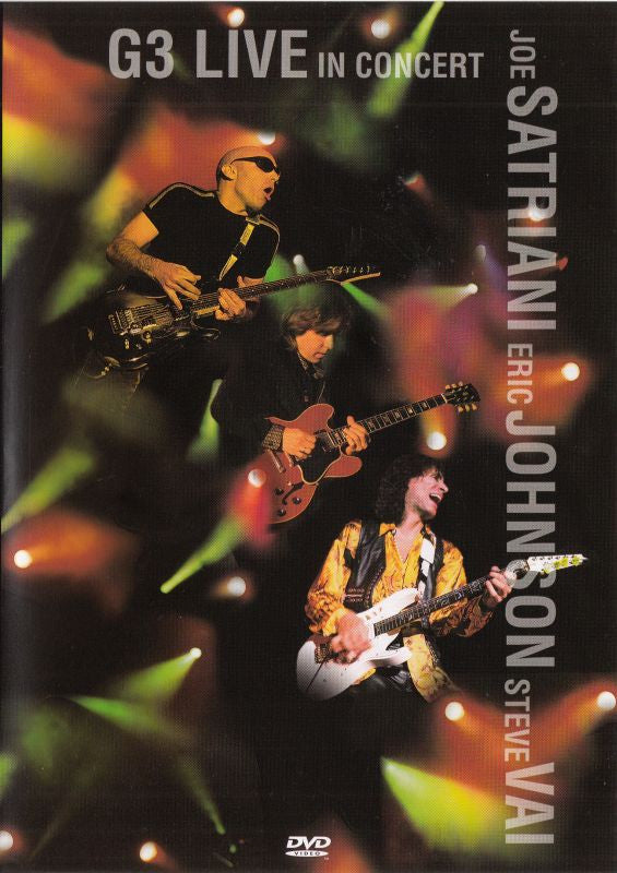 Joe Satriani, Eric Johnson (2), Steve Vai, G3 (6) : G3 Live In Concert (DVD-V, Multichannel)