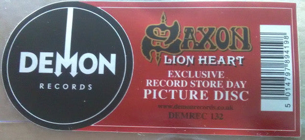 Saxon : Lionheart (LP, Album, Pic, RE)