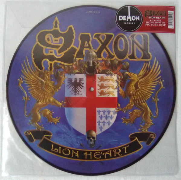 Saxon : Lionheart (LP, Album, Pic, RE)