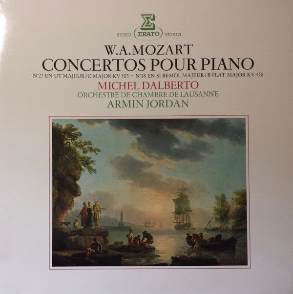Wolfgang Amadeus Mozart, Michel Dalberto, Orchestre De Chambre De Lausanne, Armin Jordan : Concertos Pour Piano (LP)