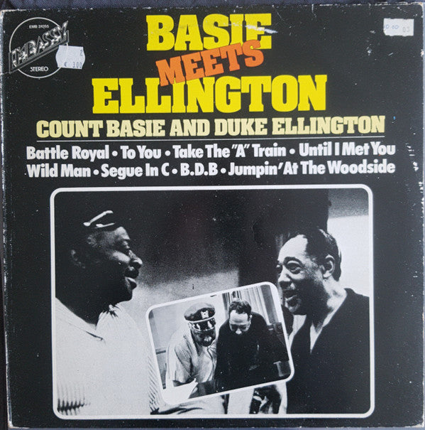 Count Basie And Duke Ellington : Basie Meets Ellington (LP, Album, RE)