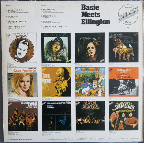 Count Basie And Duke Ellington : Basie Meets Ellington (LP, Album, RE)