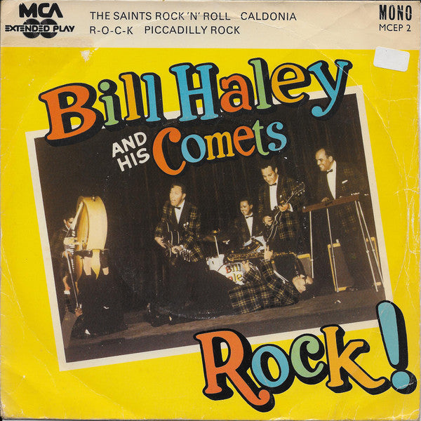 Bill Haley And His Comets : Rock! (7", EP, Mono, Pus)