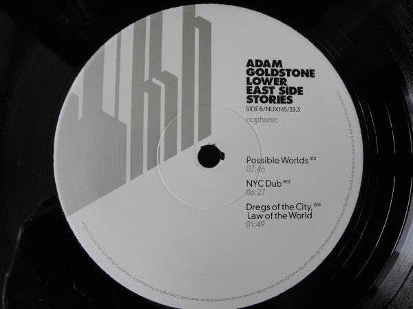 Adam Goldstone : Lower East Side Stories (2xLP)