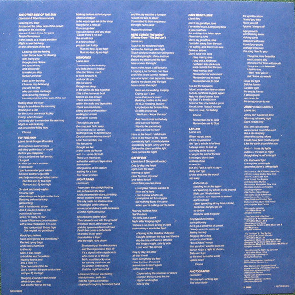 Janis Ian : Night Rains (LP, Album)