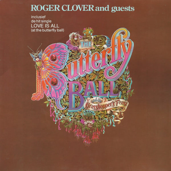 Roger Clover And Guests* : The Butterfly Ball And The Grasshopper's Feast (LP, Gat)