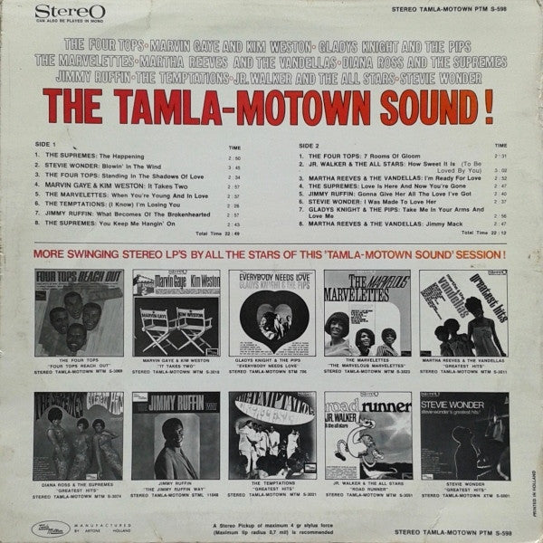 Various : The Tamla-Motown Sound! (LP, Comp, RE)