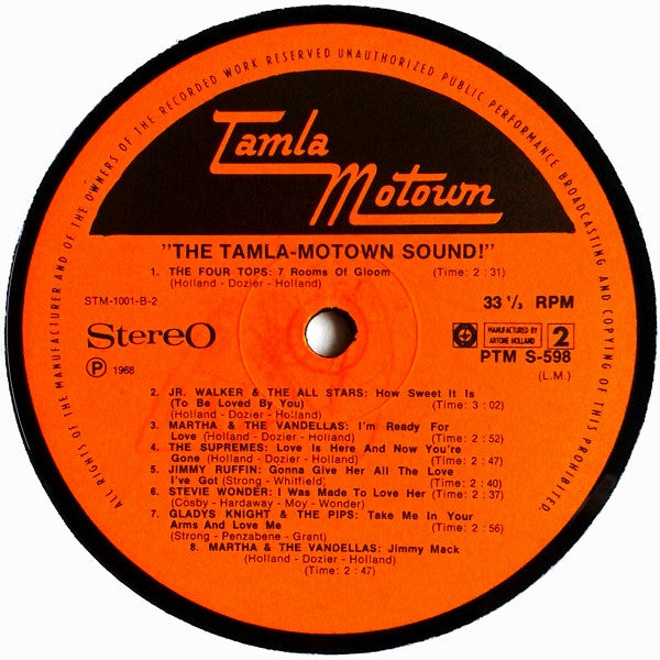 Various : The Tamla-Motown Sound! (LP, Comp, RE)