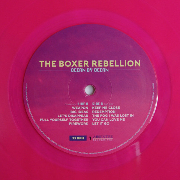 The Boxer Rebellion : Ocean By Ocean (LP, Album, Pin)