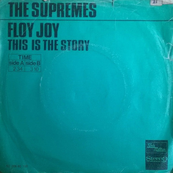 The Supremes : Floy Joy (7")