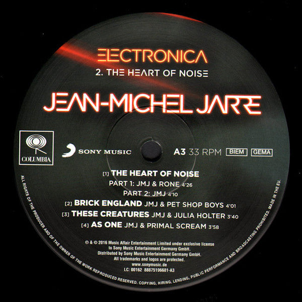 Jean-Michel Jarre : Electronica 2 - The Heart Of Noise (2xLP, Album, 180)