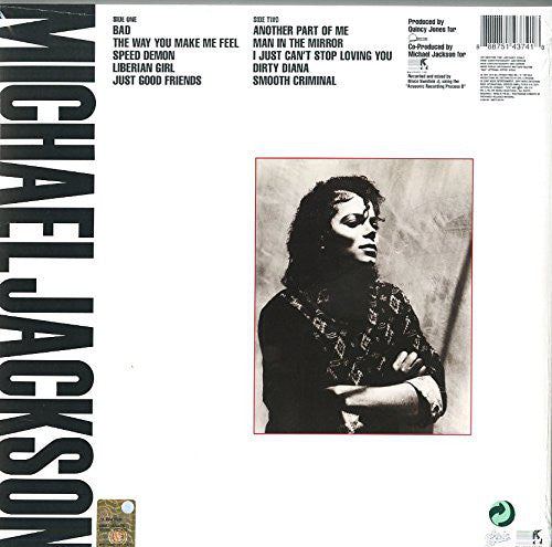 Michael Jackson - Bad (LP) | Discords.nl